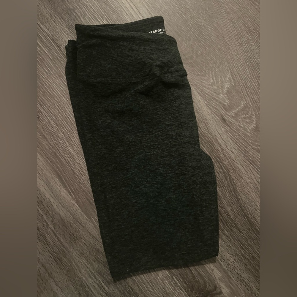 Year Of Ours Veronica Green Leggings Large